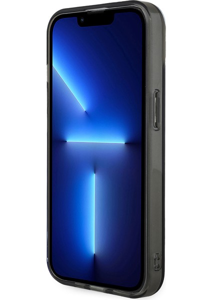 iPhone 14 Uyumlu Kılıf Mercedes Benz Çift Katmanlı Yıldız Desenli Dizayn Kapak Siyah - Gümüş fırsatları