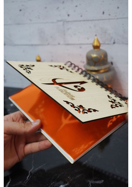 Elif Vav Tasarım Ahşap Plan Defteri - Süresiz Ajanda - Haftalık Planlayıcı (Tarihsiz Planlayıcı) A5 fiyatları