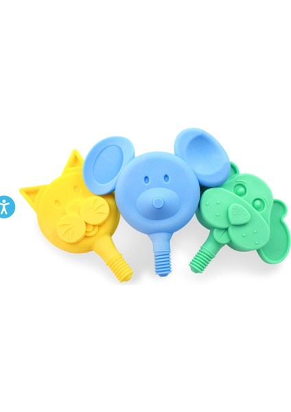 Bebek Diş Kaşıyıcı Kedi Şekli fiyatları