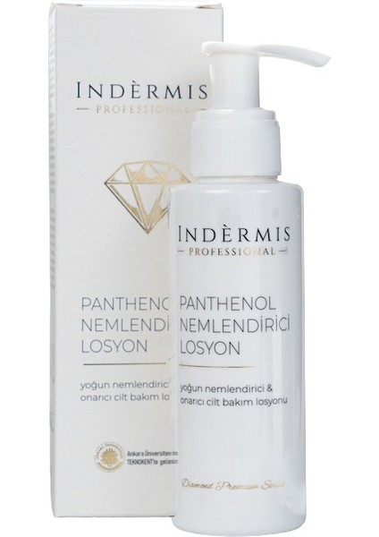 Indermis Panthenol Nemlendirici Losyon – Onarıcı & Yoğun Nemlendirici fiyatları