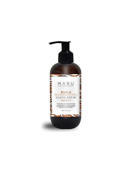 Maru Kıvırcık ve Dalgalı Saçlar (Boucle) Bukle Belirginleştirici Bakım Kremi 250 ml