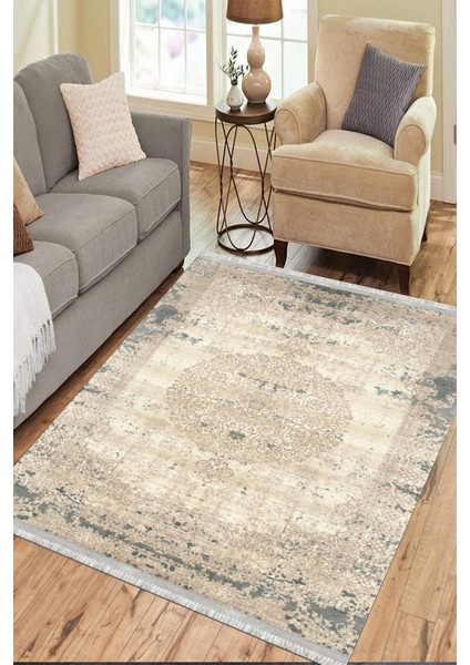 Eskitme Desenli Kaymaz Taban Halı Makinede Yıkanabilir Kilim Dot Tabanlı Salon Halısı 3016B fiyatları