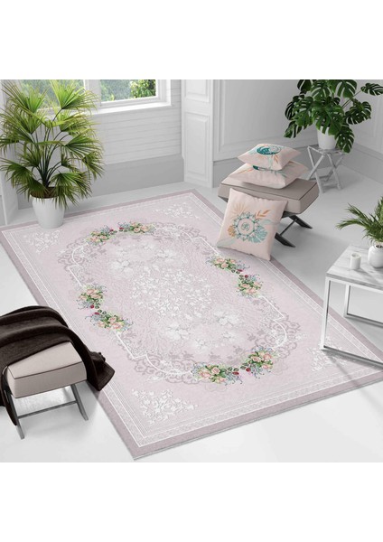 Kaymaz Taban Yıkanabilir Halı – Mutfak, Salon, Yatak Odası Için Modern Dijital Baskı Halı