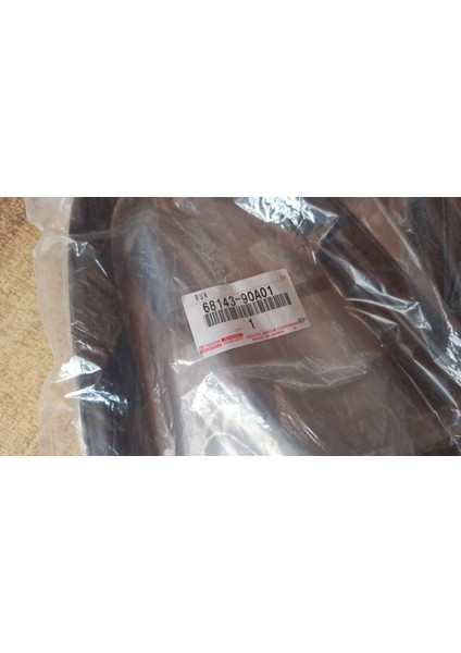 68143-90A01 Toyota Land Cruiser Ön Kapı Pencere Camı Hava Yalıtım Şeridi 2x 1986-1990 - 6814390A01 1985-1990 6x Serisi Toyota Land Cruiser'lar Için