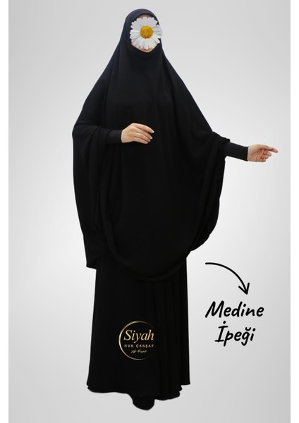 Sultan Baş Iki Parça Sandy Kol Medine Ipeği Çarşaf fırsatları