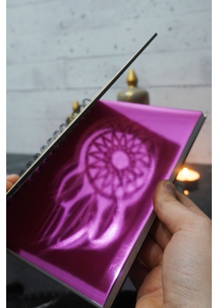 Rüya Kapanı Temalı Ahşap Kapaklı Defter - Noktalı Defter - Ajanda - Okul Defteri (A5 - 120 Sayfa) fiyatları