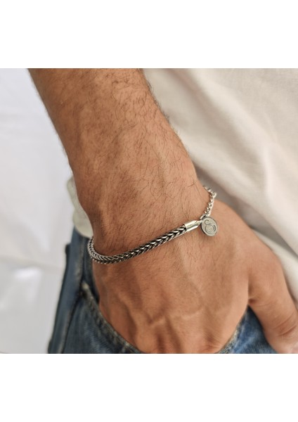 Gs Fox Çelik Bileklik Unisex Paslanmaz Çelik 19 cm Uzunlukta Ayarlanabilir fiyatları