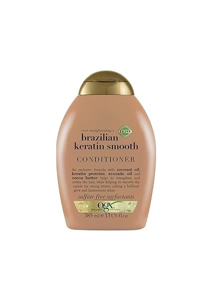 Düzleştirici Brazilian Keratin Smooth Saç Bakım Kremi 385 ml