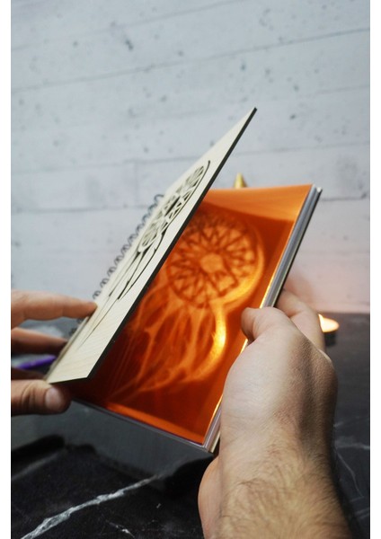 A5 Rüya Kapanı Ahşap Kapak Günlük Planlayıcı Defter - Süresiz Ajanda - Tarihsiz Planlayıcı fiyatları