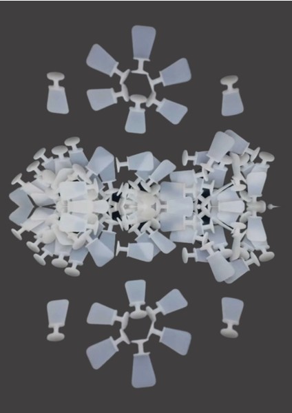 Perde Düğme Makine Dikmeli 1.000'LI