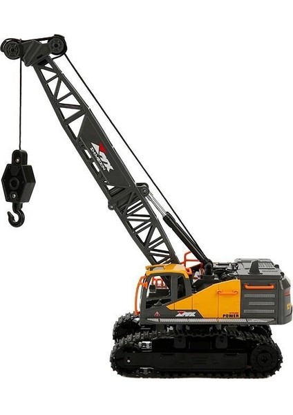 5086 Sun-Iş Makinesi Paletli Vinç 1:24 Buldozer modelleri