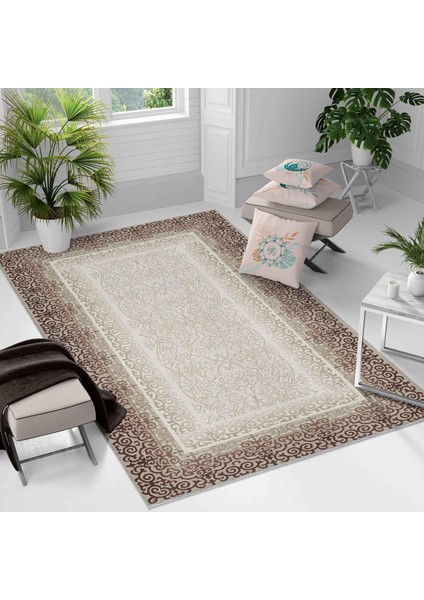 Kaymaz Taban Yıkanabilir Halı – Mutfak, Salon, Yatak Odası Için Modern Dijital Baskı Halı
