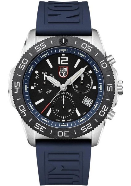 XS.3143.SET Lumınox Pacıfıc Dıver Chronograph 3140 (Isviçre Üretimi Ronda Z60 Mekanizmalı) Erkek Kol Saati