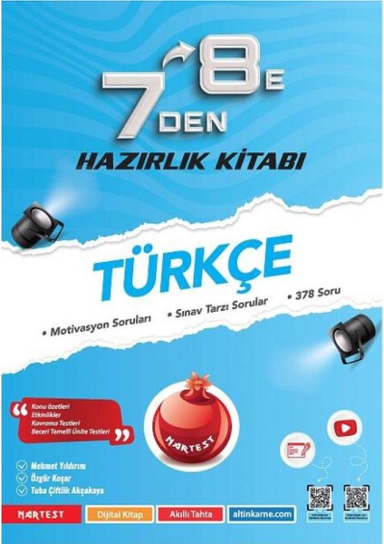 7 Den 8 E Türkçe Hazırlık Kitabı