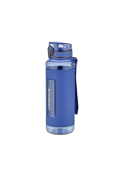 Uzspace Fiftyfifty 1100ML -Mega Büyük Boy- Trita Su Matarası Siliko Korumalı Kaydırmaz Gövde Lacive