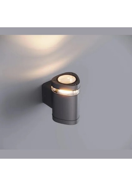 Venedik Dış Mekan Duvar Apliği – Tek GU10’LU Antrasit Aydınlatma modelleri