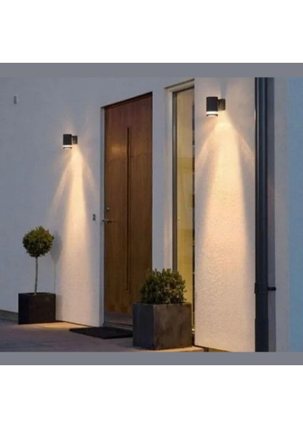 Venedik Dış Mekan Duvar Apliği – Tek GU10’LU Antrasit Aydınlatma indirimleri