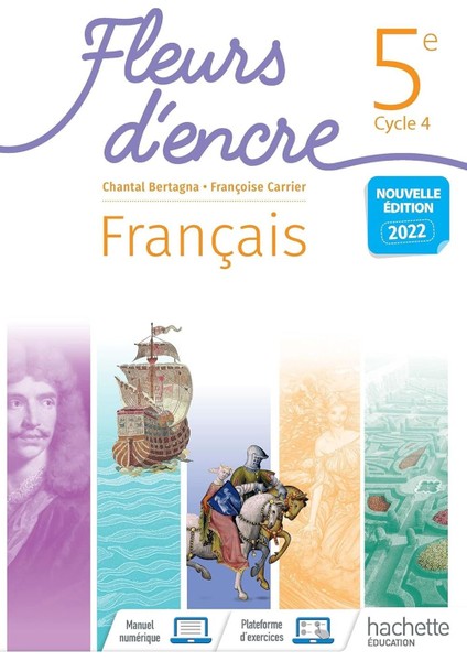 Français 5e Cycle 4 Fleurs D'encre