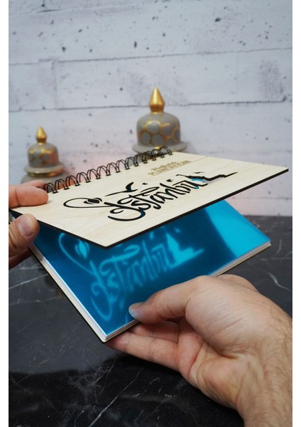 Istanbul Tasarım Ahşap Plan Defteri - Süresiz Ajanda - Haftalık Planlayıcı (Planlayıcı Defter) A5 fiyatları