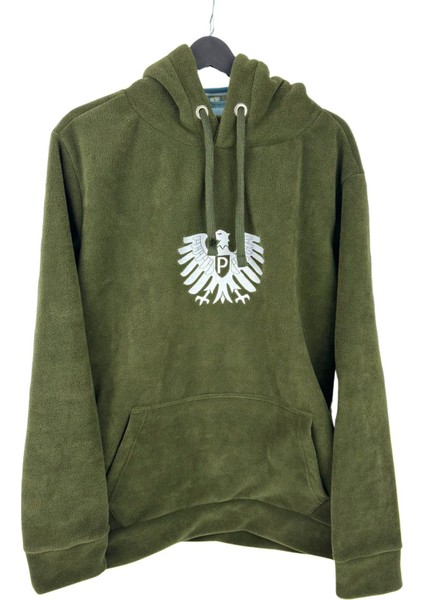 Nakışlı Polar Erkek Kanguru Cepli Kapüşonlu Sweatshirt fiyatları