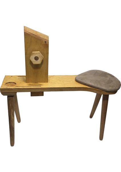 Ahşap Deri Dikim Mengenesi Pony Çalışma Tezgahı