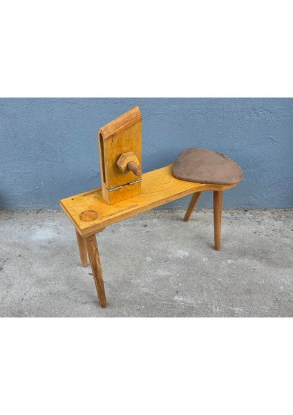 Ahşap Deri Dikim Mengenesi Pony Çalışma Tezgahı indirimleri