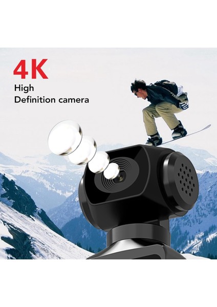 4K Hd Cep Kamerası, Seyahat Vlogunu Çekmek Için 1,3 Inç Hd LCD fırsatları