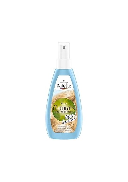 Palette Kalıcı Doğal Renkler Renk Açıcı Sprey Saç Boyası