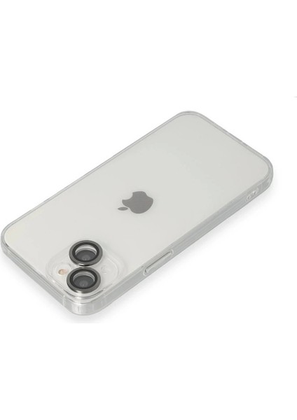 iPhone 14 Kılıf Luko Lens Silikon - Siyah modelleri