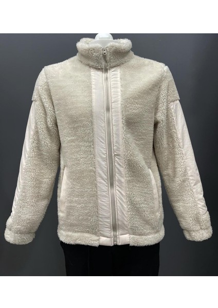 Erkek Peluş Rüzgar Geçirmez Welsoft Çift Kışlık Mont