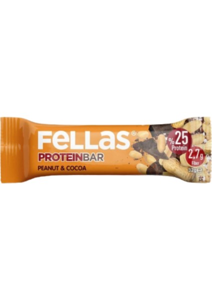 Protein Bar - Yer Fıstıklı ve Kakaolu 32 gr