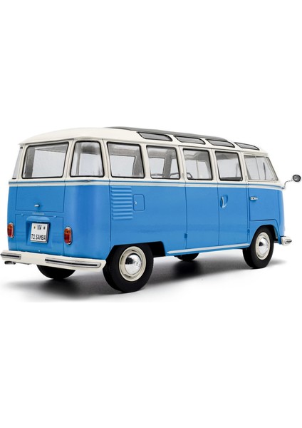 1/18 Volkswagen T1 Samba – Blue / Whıte – 1962 fırsatları