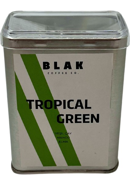 Tropical Green Mango ve Elma Aromalı Yeşil Çay - 50 Gr