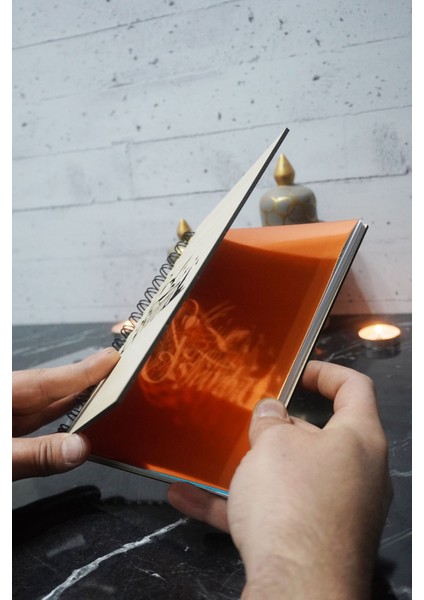 Istanbul Temalı Ahşap Kapaklı Defter - Çizgili Defter - Ajanda - Okul Defteri (A5 - 120 Sayfa) fiyatları