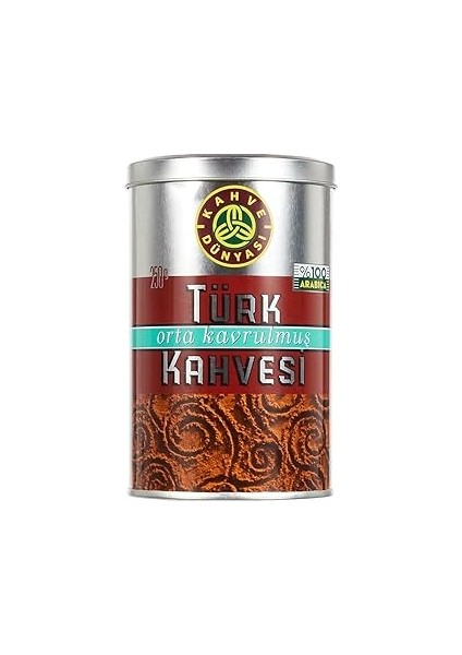 Kahve Duyasi Kahve Düyası Orta Kavrulmuş Türk Kahvesi 250 gr