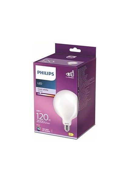 LED Classic 120W G120 E27 4000K Gü Işığı Dim Edilmez