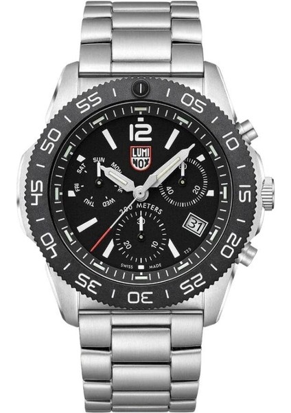 XS.3142 Lumınox Pacıfıc Dıver Chronograph 3140 (Isviçre Üretimi Ronda Z60 Mekanizmalı) Erkek Kol Saati