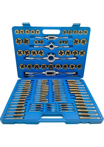 110 Parça Pafta Takımı Tin Dişli Kesme Aleti Seti, Kılavuz M2-18 fiyatları