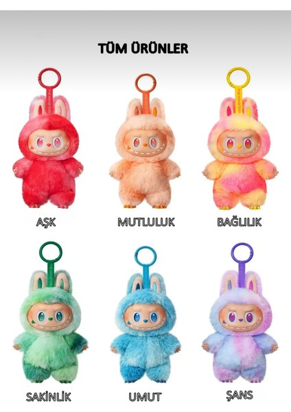 Labubu The Monsters, Biginto Energy Labubu- Labubu Oyuncak - Original Qr