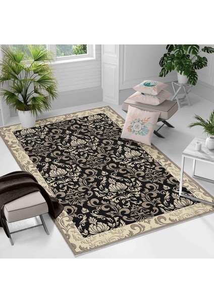 Kaymaz Taban Yıkanabilir Halı – Mutfak, Salon, Yatak Odası Için Modern Dijital Baskı Halı