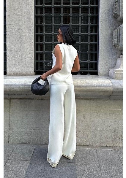 Paulo Gold Düğmeli Yelek Pantolon Takım 9976 fiyatları