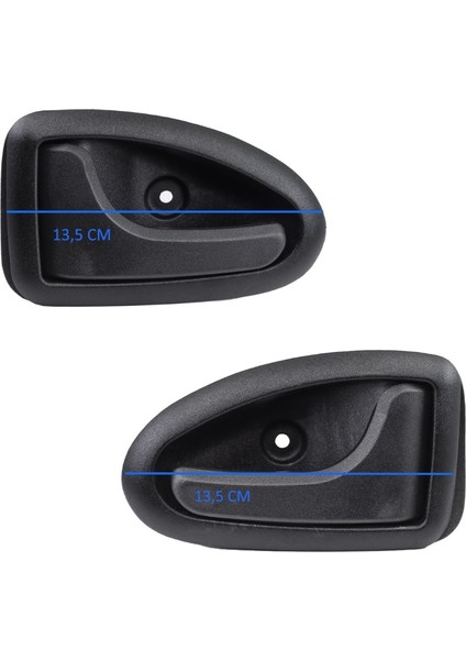 Renault Megane 1, Clio2 için Ön ve Arka Sağ Sol Kapı İç Açma Kolu Seti fırsatları