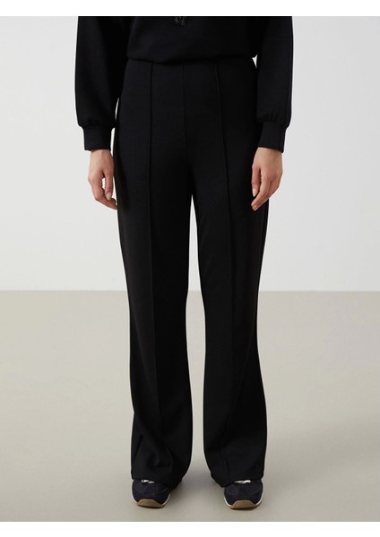 Lcw Modest Siyah Beli Lastikli Kadın Eşofman Altı fiyatları