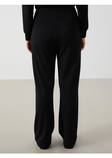 Lcw Modest Siyah Beli Lastikli Kadın Eşofman Altı fırsatları