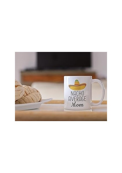 Prit Dore Mom Gift, Mom Coffee Mug, Acho Average Mom Mug, Gift For Mom, Gift From Daughter, Gift Fr