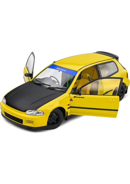 1/18 Honda Civic (Eg6) Spoon Version – Yellow Carnival – 1991 modelleri