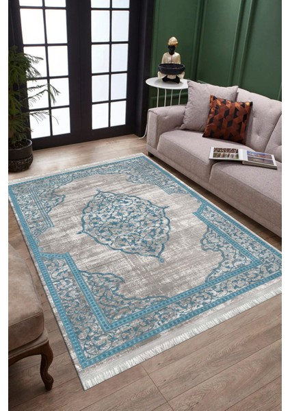 Özel Ölçü Kilim Kaymaz Taban Halı Makinede Yıkanabilir Kilim Dot Tabanlı Salon Halısı 3102A modelleri