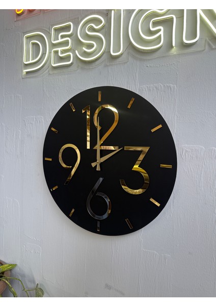 Dekoratif Ahşap Tasarım Duvar Saati modelleri