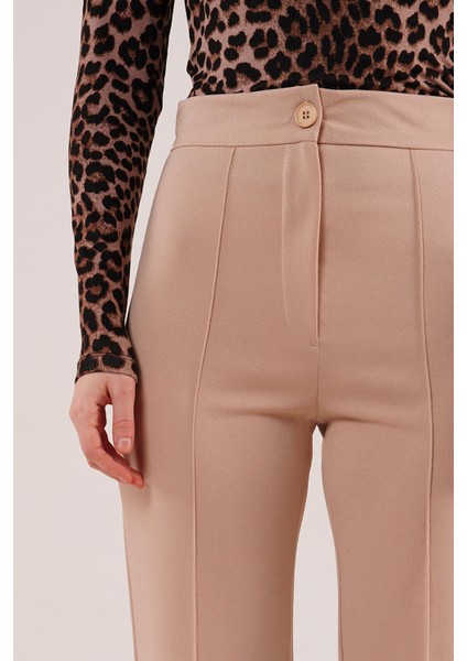 Ön Dikiş Detaylı Tek Düğme Taş Pantolon fiyatları