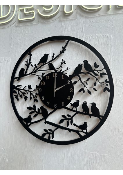 Dekoratif Ahşap Tasarım Duvar Saati indirimleri